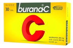 BURANA-C tabletti, kalvopäällysteinen 400/300 mg 30 fol