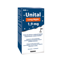 Unital Long Night 1,9 mg 60 tabl